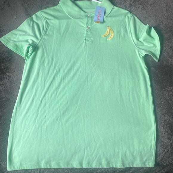 Cat & Jack Boys Green Polo Shirt - Picture 2 of 4